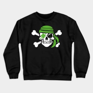Arrish Irish Pirate Funny St Patricks Day Crewneck Sweatshirt